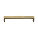 M Marcus Heritage Brass Wide Metro Design Cabinet Handle 128mm Centre to Centre